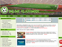 Tablet Screenshot of onlinekladionice.info